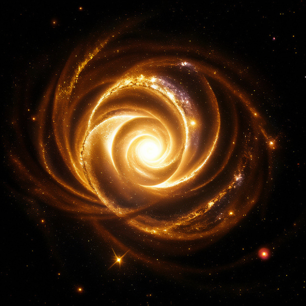 Blue Spiral Galaxy